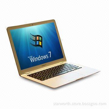 Netbook, Supports Microsoft's Windows XP, with 1GB DDRll Memory, Available in Various Colors